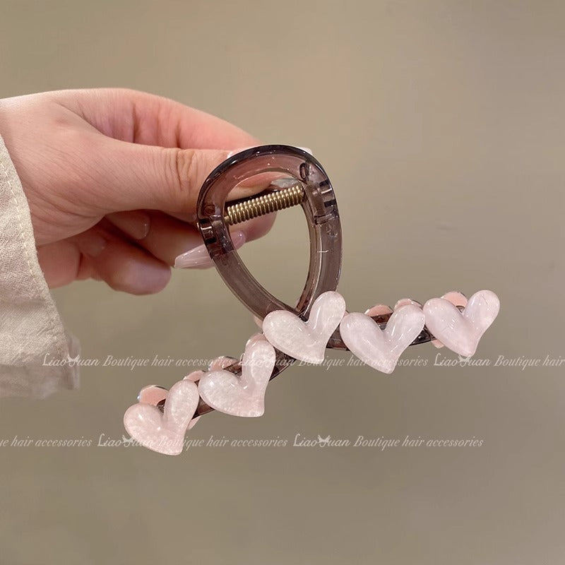 Wholesale Heart Simple Grab Clip
